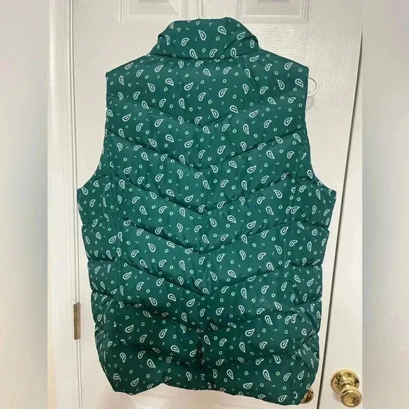 Women’s Lands’ End VEST Green Size Large 14/16 - Picture 6 of 9